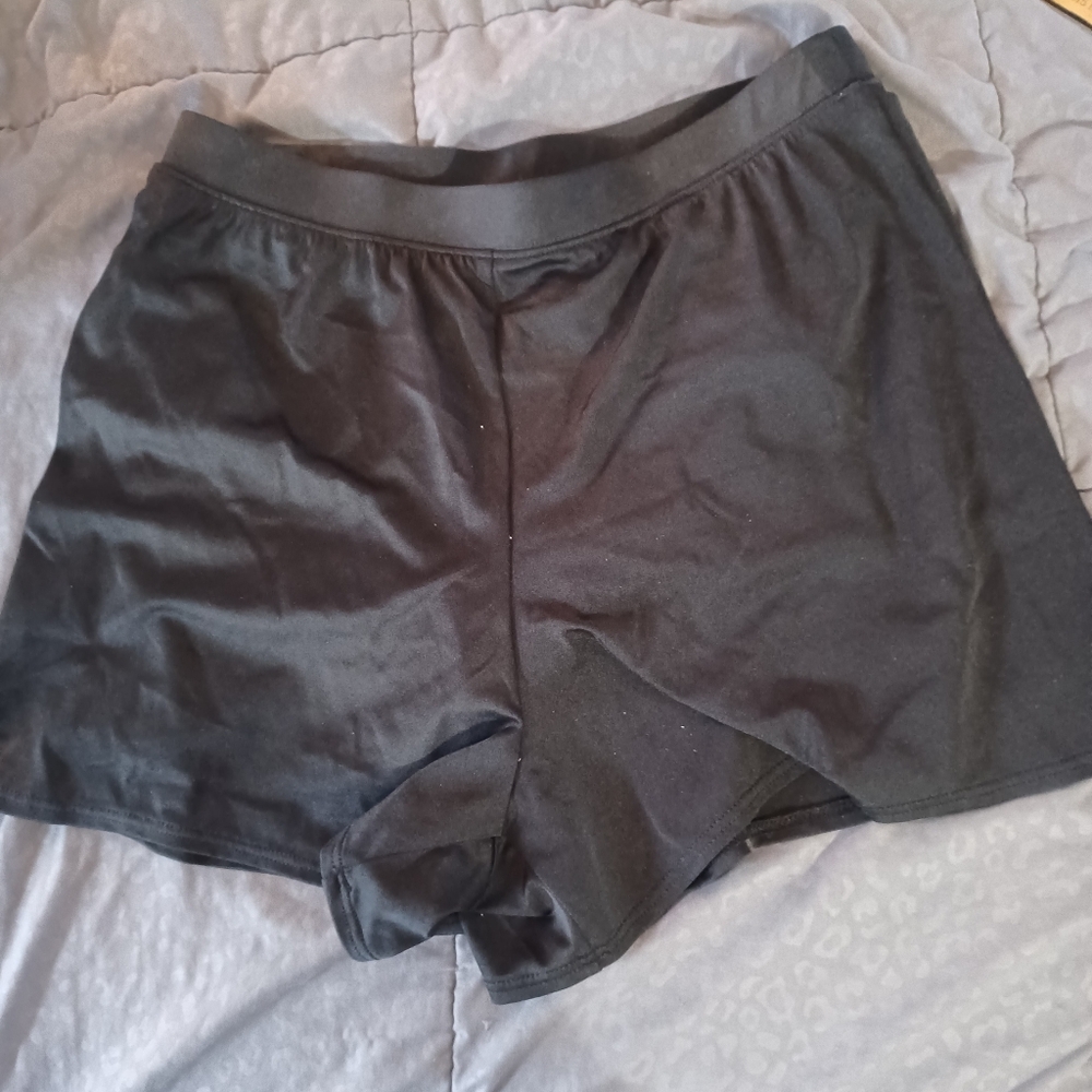 Miraclesuit Womens size 12 Swim Shorts Bottoms only Black.  Excellent preowned
